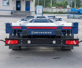 Полуприцеп-контейнеровоз SEVEREST ППК 40-42ЛЛ-12 2026 года новый фото 3