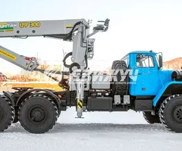 Тягач с КМУ Урал 4320  б/у