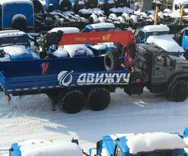 Самопогрузчик Урал 4320 NEXT с КМУ IT-180  б/у