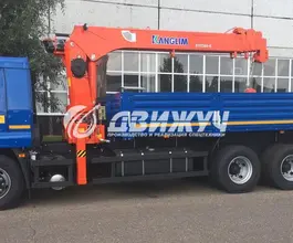 Самопогрузчик Камаз 65117 с КМУ Kanglim KS2056H  б/у