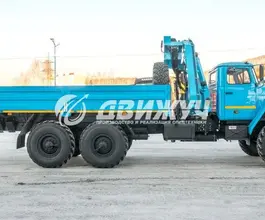 Самопогрузчик Урал 4320 с КМУ ИМ-55  б/у