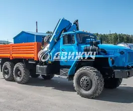 Самопогрузчик Урал 4320 с КМУ ИМ-95  б/у