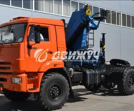 Тягач с КМУ Камаз 43118  б/у