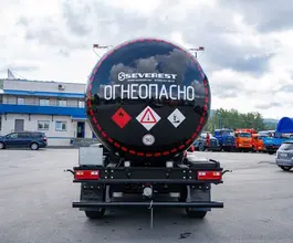 Полуприцеп битумовоз/нефтевоз ППЦ 32 м3  SEVEREST ППЦБ 32КТ-42ЛЛ 2026 года новый фото 3