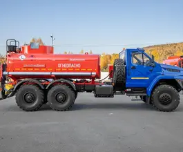 Автотопливозаправщик АТЗ 10 м3  Урал NEXT 4320-6951-72 2025 года новый фото 4