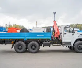 Самопогрузчик Урал NEXT 4320-72Е5 с КМУ ИМ-150N 2025 года новый фото 4