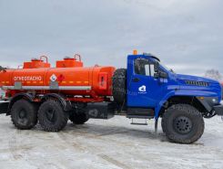 Автотопливозаправщик АТЗ 10 м3  Урал NEXT 5557-72 2026 года новый фото 3