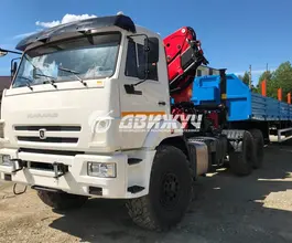 Тягач с КМУ Камаз 43118  б/у