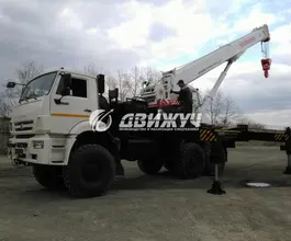 Автокран   Камаз 65222  б/у фото 2