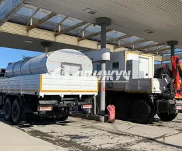 Пищевая автоцистерна АЦПТ АЦПТ 9.5 м3  Камаз 43118  б/у фото 4