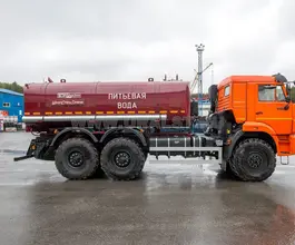 Пищевая автоцистерна АЦПТ АЦПТ 10 м3  Камаз 43118 2026 года новый фото 4