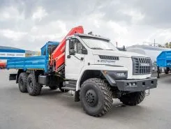 Самопогрузчик Урал NEXT 4320-72Е5 с КМУ ИМ-150N 2025 года новый фото 5