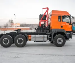 Тягач с КМУ MAN TGS 2021 года новый фото 4