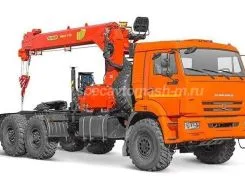Тягач с КМУ Камаз 44108  новый