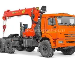 Тягач с КМУ Камаз 44108  новый