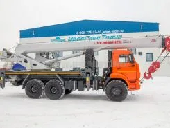 Автокран Челябинец КС-55732-25-31 Камаз 43118 2025 года новый