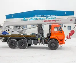 Автокран Челябинец КС-55732-25-31 Камаз 43118 2025 года новый