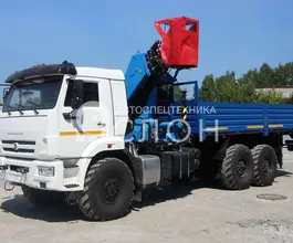 Бортовой КАМАЗ 43118 с КМУ ИМ-180 2026 года новый