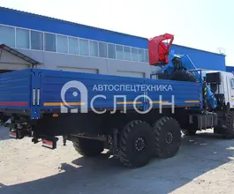 Бортовой КАМАЗ 43118 с КМУ ИМ-180 2026 года новый фото 3