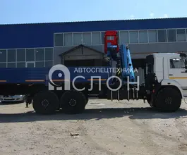 Бортовой КАМАЗ 43118 с КМУ ИМ-180 2026 года новый фото 4