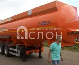 Полуприцеп-бензовоз ППЦ ППЦ 30 м3  Полуприцепы топливные цистерны СЛОН 2026 года новый фото 2