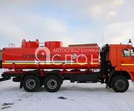 Бензовоз АЦ 17 м3  КАМАЗ 65111 2026 года новый фото 2