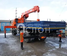 Самопогрузчик КАМАЗ 43118 с КМУ Kanglim 1256GII 2026 года новый