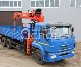 Самопогрузчик КАМАЗ 65117 с КМУ Kanglim 1256GII 2026 года новый