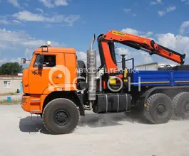 Самопогрузчик КАМАЗ 65222 с КМУ Palfinger РК-30002-K 2026 года новый фото 2