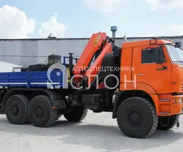 Самопогрузчик КАМАЗ 65222 с КМУ Palfinger РК-30002-K 2026 года новый фото 3