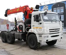 Тягач с КМУ Тягач КАМАЗ 43118 с КМУ  2026 года новый
