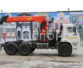 Тягач с КМУ Тягач КАМАЗ 43118 с КМУ  2026 года новый фото 2
