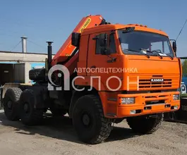 Тягач с КМУ Тягач КАМАЗ 65222 с КМУ  2026 года новый