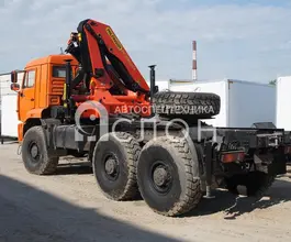Тягач с КМУ Тягач КАМАЗ 65222 с КМУ  2026 года новый фото 3