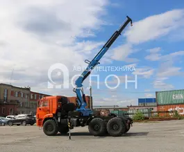 Тягач с КМУ Тягач КАМАЗ 5350 с КМУ  2026 года новый фото 4