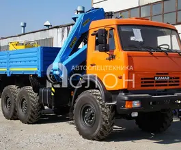 Бортовой КАМАЗ 43118 с КМУ INMAN ИМ-150 2026 года новый