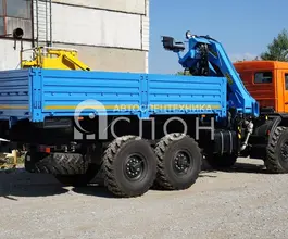 Бортовой КАМАЗ 43118 с КМУ INMAN ИМ-150 2026 года новый фото 2
