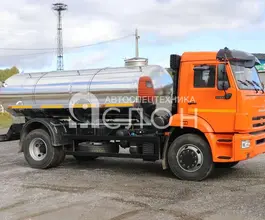 Пищевая автоцистерна АЦПТ АЦПТ 7.5 м3  КАМАЗ 43253 2026 года новый фото 2