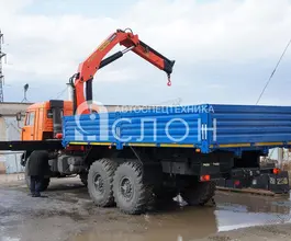 Бортовой КАМАЗ 43118 с КМУ Palfinger PK-23500A 2026 года новый