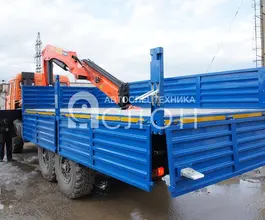 Бортовой КАМАЗ 43118 с КМУ Palfinger PK-23500A 2026 года новый фото 2