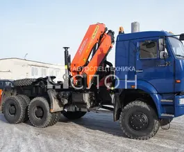 Тягач с КМУ Тягач КАМАЗ 65225 с КМУ  2026 года новый
