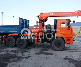 Тягач с КМУ Тягач КАМАЗ 43118 с КМУ  2026 года новый фото 4