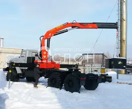 Тягач с КМУ Тягач Урал 4320 с КМУ  2026 года новый