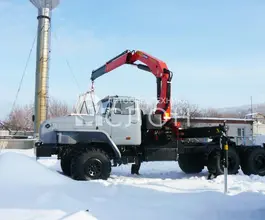 Тягач с КМУ Тягач Урал 4320 с КМУ  2026 года новый фото 3