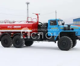 Нефтевоз АЦН 8 м3  Урал 4320 2026 года новый фото 2