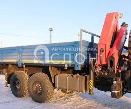 Бортовой КАМАЗ 43118 с КМУ PK-23500A 2026 года новый фото 4