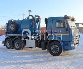 Вакуумная автоцистерна Илосос 8 м3  КАМАЗ 65115 2026 года новый