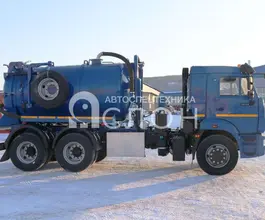 Вакуумная автоцистерна Илосос 8 м3  КАМАЗ 65115 2026 года новый фото 2