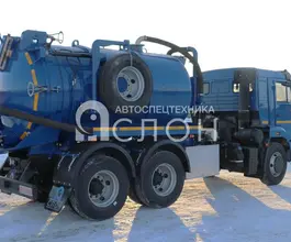 Вакуумная автоцистерна Илосос 8 м3  КАМАЗ 65115 2026 года новый фото 4
