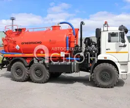 Вакуумная автоцистерна АКН 10 м3  КАМАЗ 43118 2026 года новый фото 5